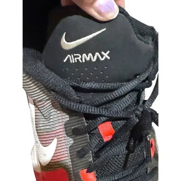 Nike Air Max DM1124-005 Black Red Running Shoes Men’s Size 11.5 - Picture 7 of 9